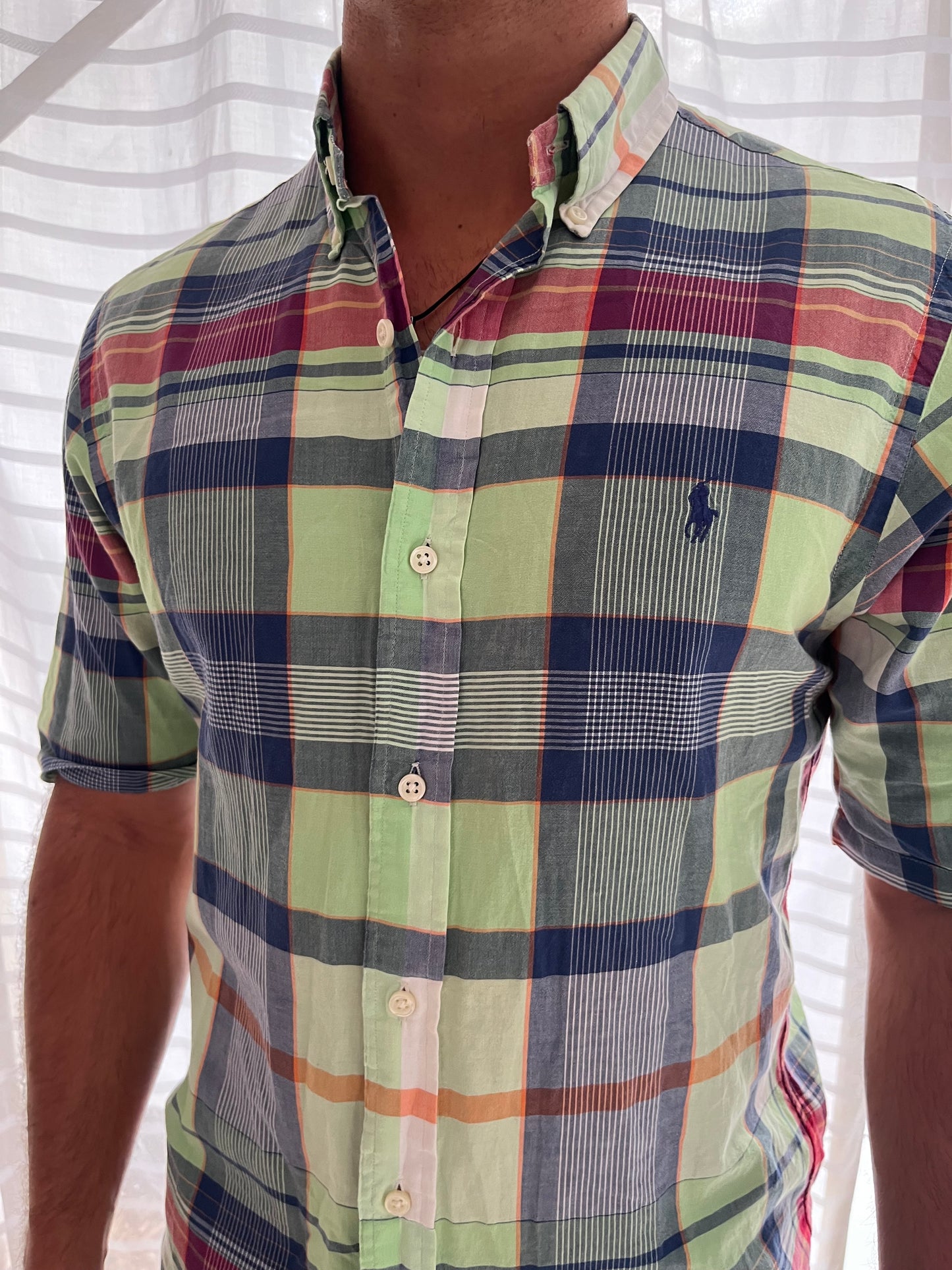 Chemise Ralph Lauren manche courte (M)